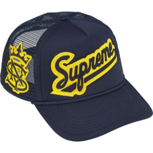 Supreme 'University' Mesh Back 5-Panel Navy