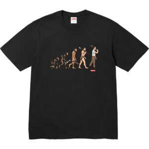 Sean Cliver x Supreme 'Evolution' Tee Black