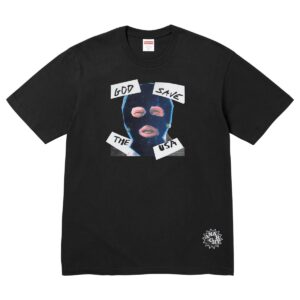 Jamie Reid x Supreme 'God Save Us' Tee Black